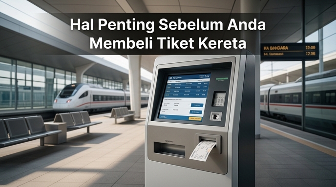 Hal Penting Sebelum Anda Membeli Tiket Kereta