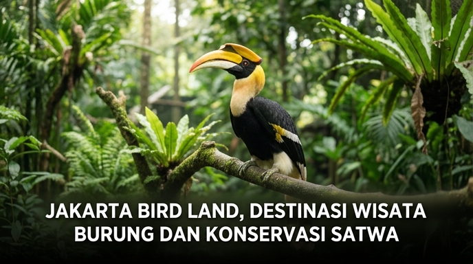 Jakarta Bird Land, Destinasi Wisata Burung dan Konservasi Satwa